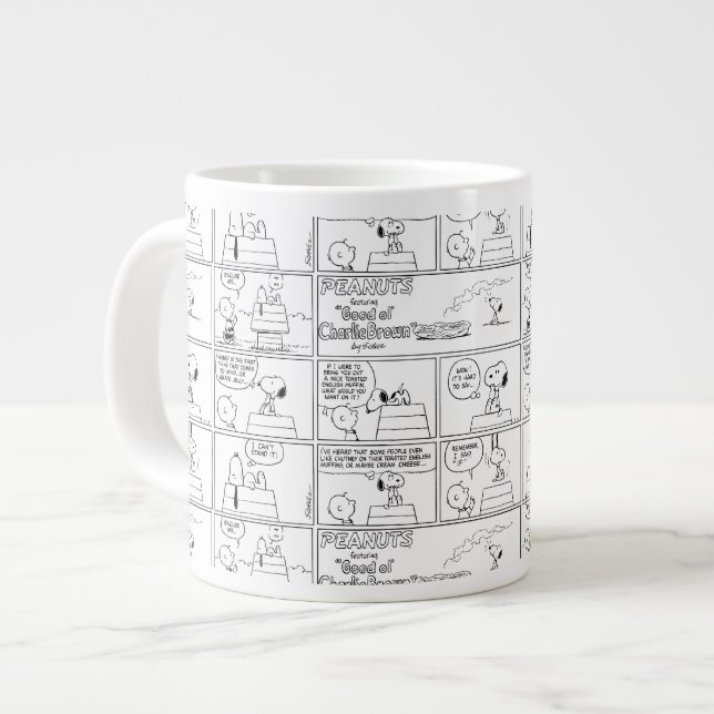 Grande Tasse Snoopy & Charlie Brown | Muffin anglais (Devant gauche)