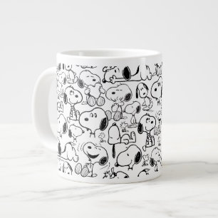 Grande Tasse Snoopy Smile Giggle Lauder Motif
