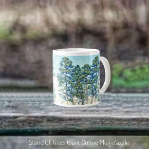Grande Tasse Socle Des Arbres