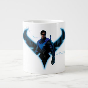 Grande Tasse Soirée Gotham Knights dans le logo