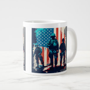 Grande Tasse Soldats américains Jumbo Mug