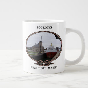 Grande Tasse Soo Locks corde jumbo mug