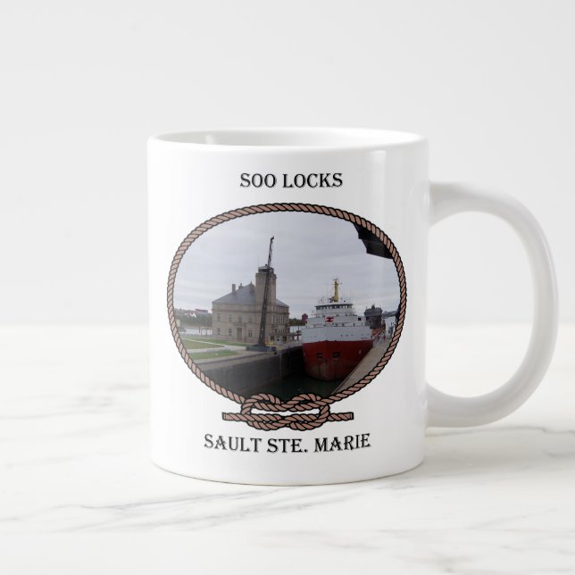 Grande Tasse Soo Locks corde jumbo mug (Droite)