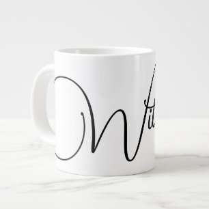 Grande Tasse "Sorcière !" Mug personnalisable