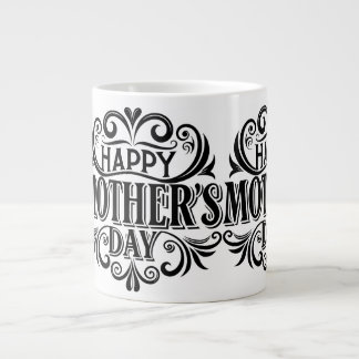 Grande Tasse Souhaitez à maman un jour heureux