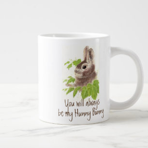 Grande Tasse Soyez toujours mon lapin lapin de citation Hunny,