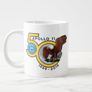 Grande Tasse Space Hipsters® Apollo 50 Jumbo Coffee Mug (20 oz)