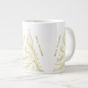 Grande Tasse Spécialité Arbre de Noël Méry Doré