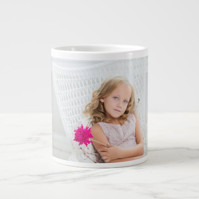 Grande Tasse Spécialité, jumbo, mug, white, custom, photo (Devant)