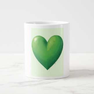 Grande Tasse Spécialité Mug, Élégant Love Symbole Tea Cup Parfa