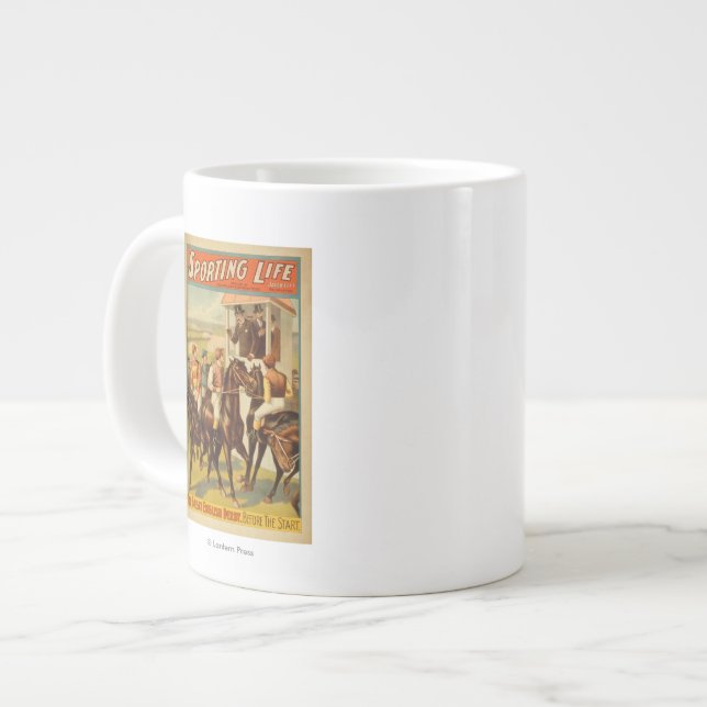 Grande Tasse Sporting Life - The Great English Derby Theatre (Devant gauche)
