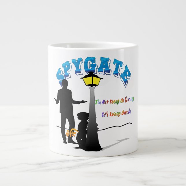 Grande Tasse Spygate (il pleut dehors) (Devant)