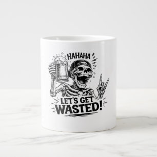 Grande Tasse Squelette : Défonçons-Nous