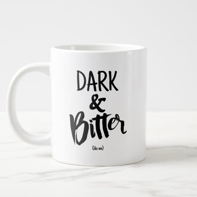 Grande Tasse Standard Mug - Dark & Bitter (Gauche)