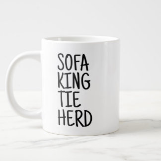 Grande Tasse Standard Mug - Sofa King Tie Herd