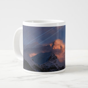 Grande Tasse Star Trail Mt Everest Tibet, Chine