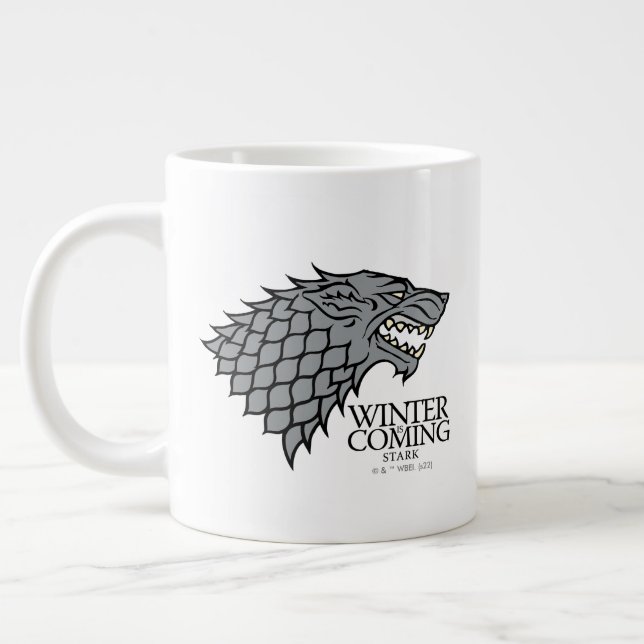 Grande Tasse Stark Sigil - L'Hiver Arrive (Gauche)