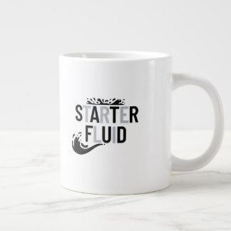 Grande Tasse STARTER FLUID Fun Moderne Tendance Typographie Cit