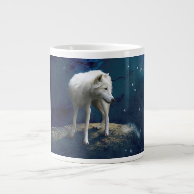 GRANDE TASSE STRIDER LOUP ARCTIC (Devant)