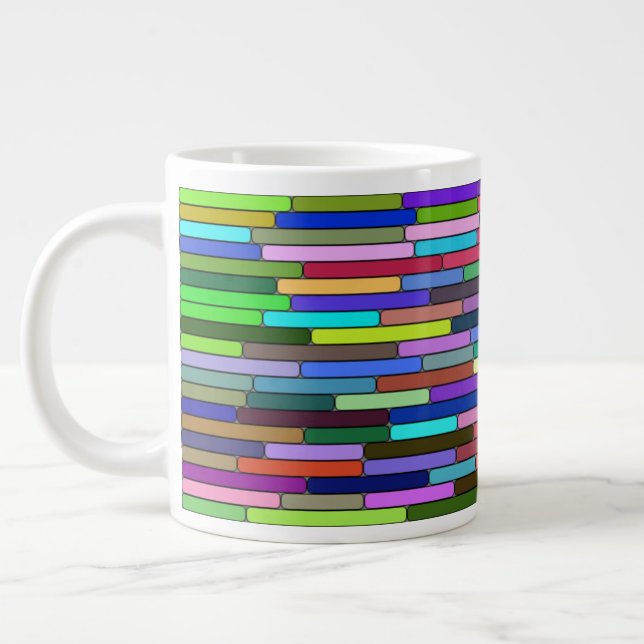 Grande Tasse Stripes Mug 20oz (Gauche)