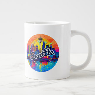 Grande Tasse Stroke Skyline de Seattle
