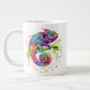 Grande Tasse Style d'aquarelle des teintures Chameleon