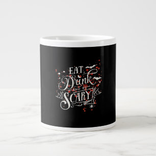 Grande Tasse Style graphique effrayant d'Halloween sauvage