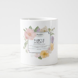 Grande Tasse Subtle Scent Profile Label Custom Essential Oil & 