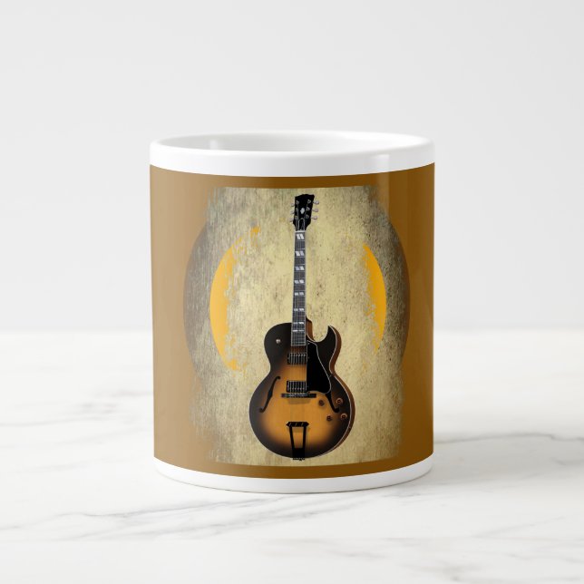 Grande Tasse Sunburst Guitar Jumbo Mug (Devant)