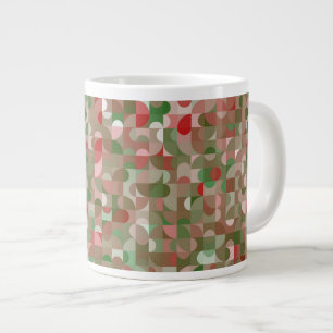 Grande Tasse Super Boho Mod Retro Geometry Christmas Giant Co