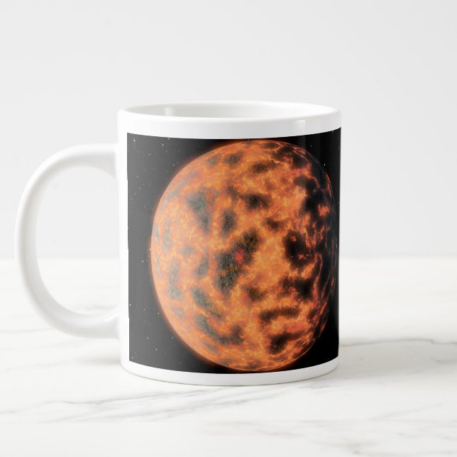 Grande Tasse Super-Earth 55 Cancri E (Gauche)