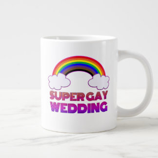 Grande Tasse Super Gay Mariage Podcast Mug (Podcast Mug à droit