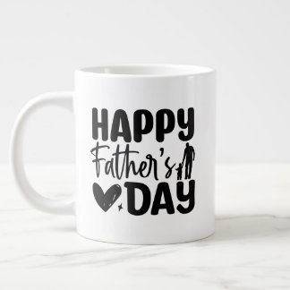 Grande Tasse Super Papa Fête des Pères Géant 