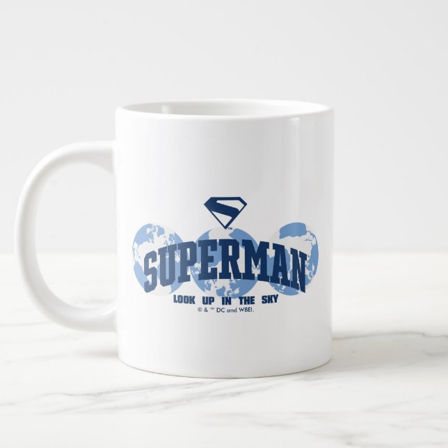 Grande Tasse Superman dans le monde (Gauche)