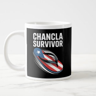 Grande Tasse Survivant de la chancla Blague espagnole drôle