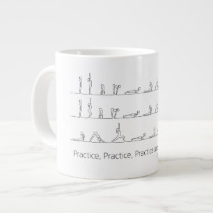 Grande Tasse Surya Namaskar_Ashtanga Vinyasa Yoga Mug