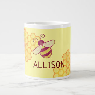 Grande Tasse Sweet Bee Nom personnalisé Spécialité Mug