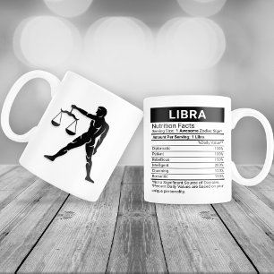 Grande Tasse Symbole de Libra Zodiac avec la valeur nutritive,