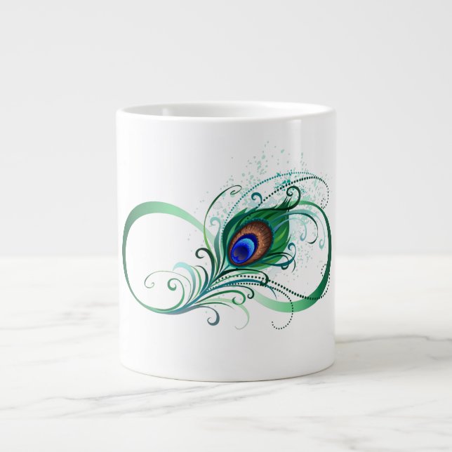 Grande Tasse Symbole de l'Infinity (Devant)