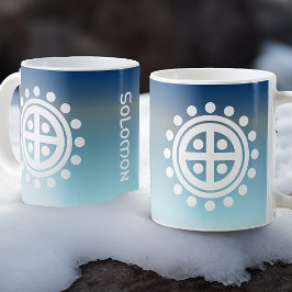 Grande Tasse Symbole Viking Sun Wheel - Personnalisé