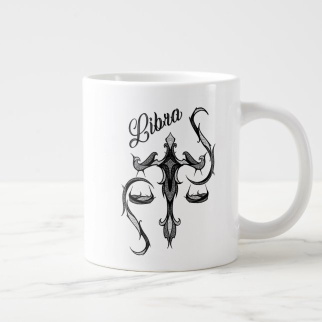 Grande Tasse SYMBOLE Zodiaque Libra (Droite)
