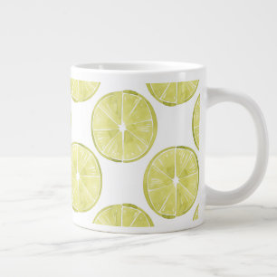Grande Tasse Taco à ce sujet  Motif de citron vert
