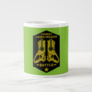 Grande Tasse Tag laser mission de combat enfants T-shirt
