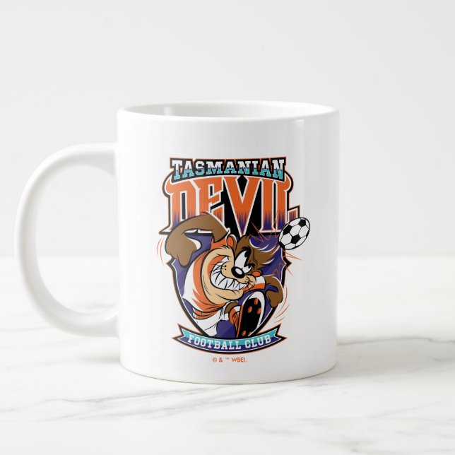 Grande Tasse Tasmanian Devil Football Club Badge (Gauche)