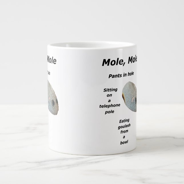 Grande Tasse Taupe, Mug Taupe (Devant)