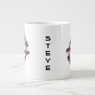 Grande Tasse Taureau de la côte nord-ouest personnalisé