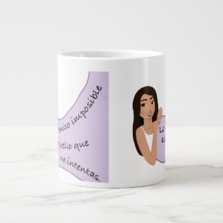Grande Tasse taza de Café con frases inspiradoras