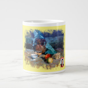 Grande Tasse Taza De Café Gigante Bodegón a espátula