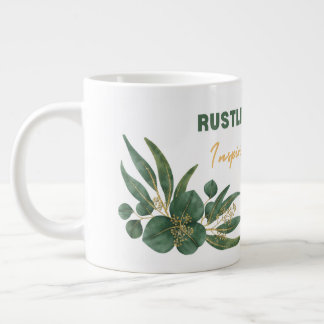 Grande Tasse Taza Hojas Eucalipto