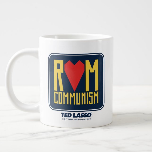 Grande Tasse Ted Lasso | Graphique du communisme rom (Gauche)